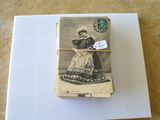 a small box with a picture of a woman on it