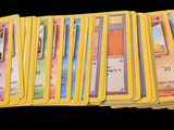 a lot of cards that are sitting on a table