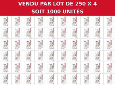 lot de 20 x vendu par lot de 250 x soft 1000 unites