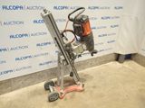 an image of a machine that is sitting on top of a cart