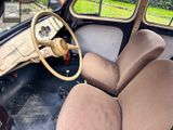 a small car with a steering wheel and a dashboard