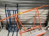 a small cart with a hand truck attached to it