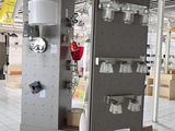 a machine that is sitting inside of a store