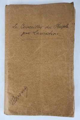 LAMARTINE (Alphonse de) [-PELLATAN (E.