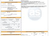 un document sur lequel figurent une photo d'un permis de conduire et un code-barres