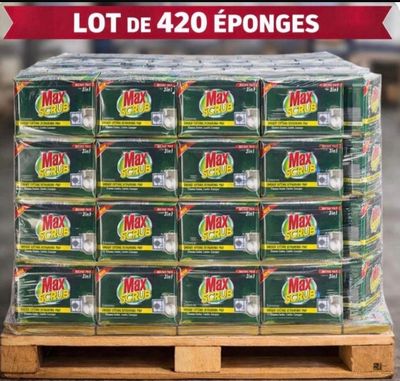 lot de 420 eponges de mountain dew