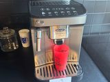 a coffee machine that is sitting on a counter