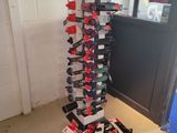 a pile of shoes that are stacked on top of each other