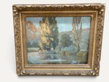 une photo d'un tableau accroché au mur