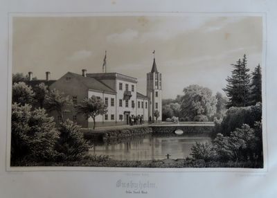 130.	[Suède]. LJUNGGREN (Gustaf). Skanska Herregardar. Lund,…