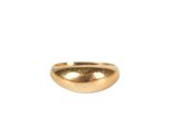an image of a close up of a gold ring on a white background