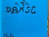 a blue book with writing on it that says invitation to dance