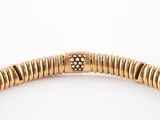 a gold and diamond bracelet, by cartier