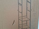 cardboard box with a drawing of a tall bookcase on it