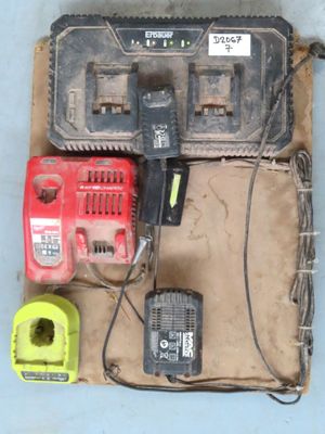 a box with tools on it and a corded corded cord