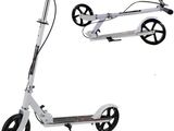 a scooter with wheels and a handlebar attached to it