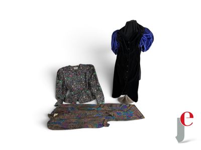 two pieces of clothing that are sitting on a table