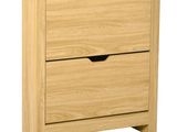 une image représentant une commode en bois à deux tiroirs