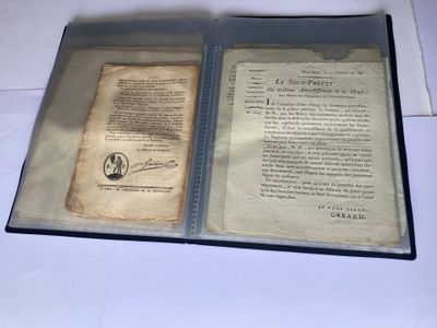 an open book with a picture of a man on it