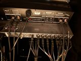 a bunch of wires connected to a large electronic device