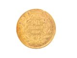 an image of a gold coin on a white background