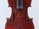 an old violin with a bow on a white background