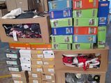 many boxes and boxes on a carton in a warehouse