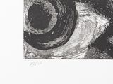 a picture of a black and white picture of a black and white painting
