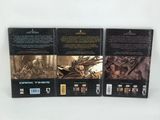 a set of three dark times books on a white surface
