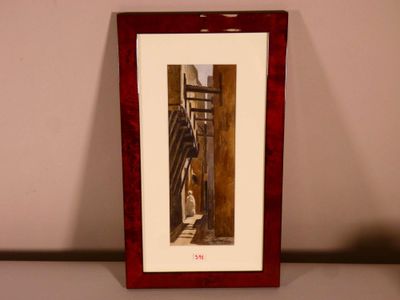 a picture of a picture hanging on a wall
