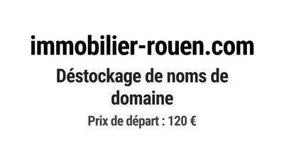 Nom de domaine immobilier-rouen.
