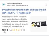 a screenshote of a product listing for a gym equipment store