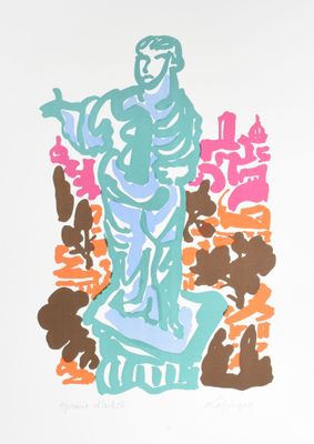 LAPICQUE Charles (1898-1988) "L'Orateur" (1957) - Photo 1