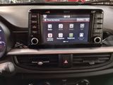 a picture of a car dashboard with a car radio in it