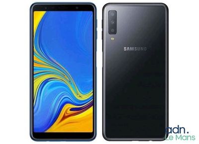 the samsung galaxy a9 is a smartphone with a curved back and a curved front
