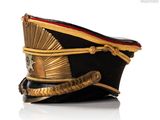 a black hat with a gold star on it