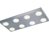 un gros plan d'un luminaire à six ampoules