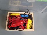a box with a bunch of electrical equipment inside of it