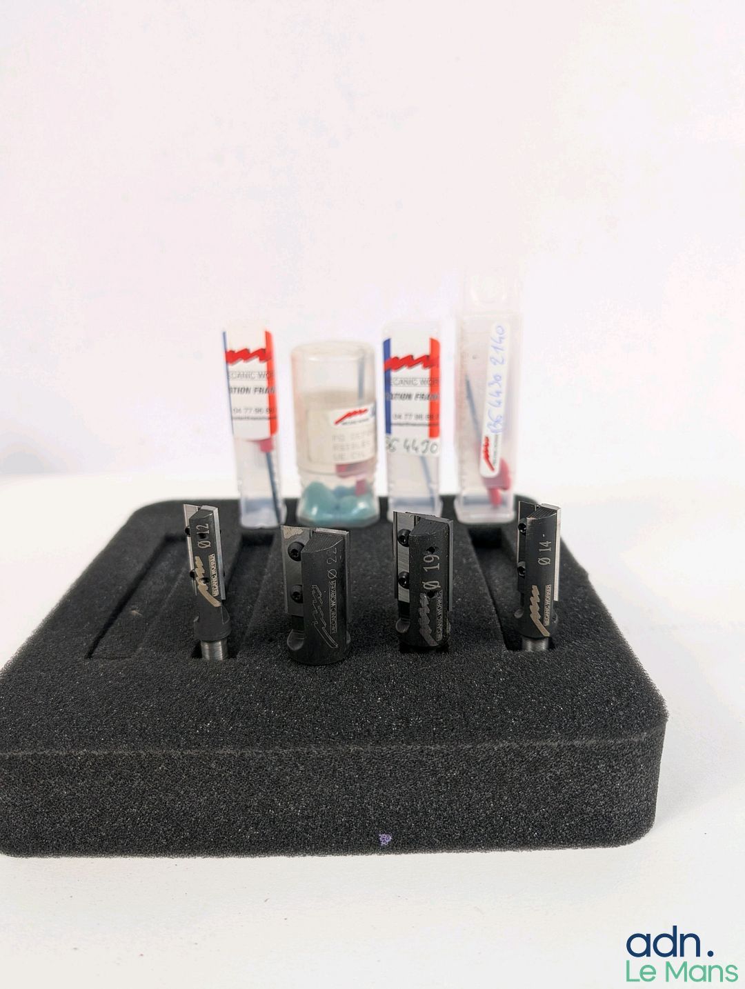 Lot de 4 porte-outils de défonçage à plaquettes réversibles …