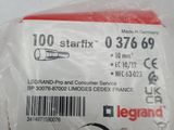 a plastic bag with a label on it that says legrand
