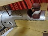 a toy airplane that is sitting on a table