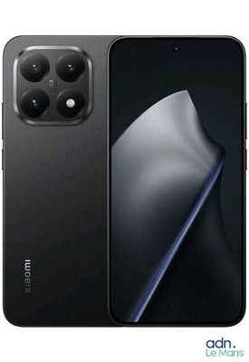 l'arrière d'un smartphone noir doté d'un écran incurvé