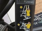a sticker on the back of a bicycle with instructions on it