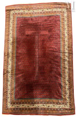 Tapis Malayer ancien, 137 x 202 cm, laine nouée main en Per