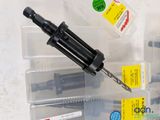 many different types of screws and screws in the box