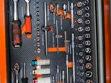 a tool box with a variety of tools inside of it