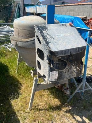 Bétonnière thermique NOVIPRO 350 L (avec le timon) - Photo 1