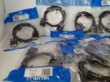 a lot of cables and wires in the package