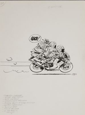 Bar2, Christian Debarre dit (né en 1960) Le Sportif frime En…