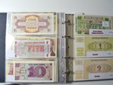 a binder that has five different bills in it